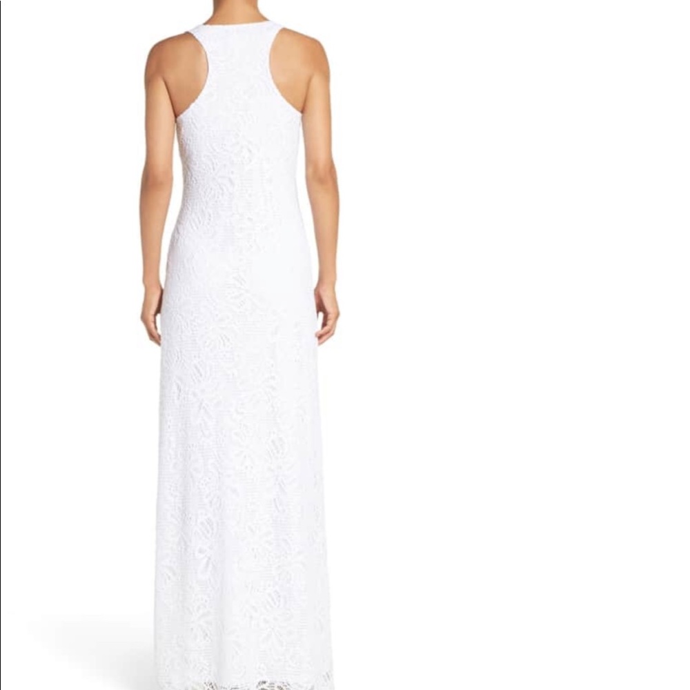 Lilly Pulitzer Aster Knit Lace Racerback Maxi - Picture 4 of 7